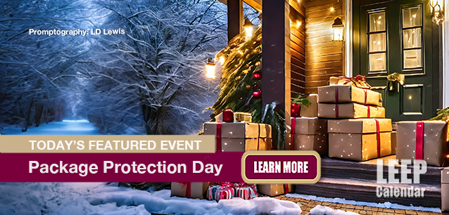 No Image found . This Image is about the event Package Protection Day, Ntl: December 3. Click on the event name to see the event detail.