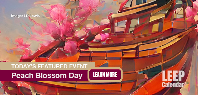 No Image found . This Image is about the event Peach Blossom Day: March 3. Click on the event name to see the event detail.