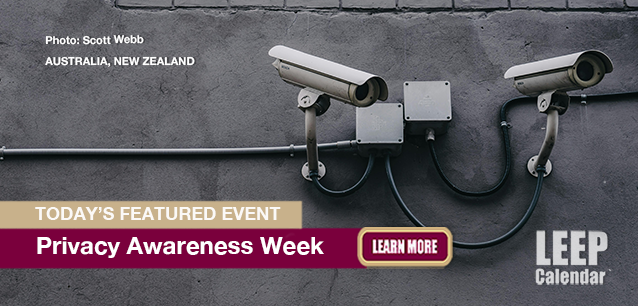 No Image found . This Image is about the event Privacy Awareness Week (AU/NZ): June 16-22. Click on the event name to see the event detail.