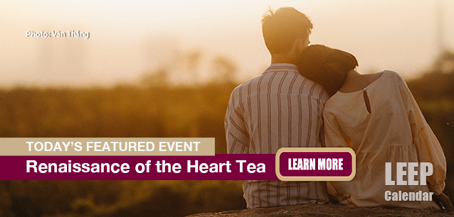 No Image found . This Image is about the event Renaissance of the Heart Tea, Worldwide: February 1. Click on the event name to see the event detail.