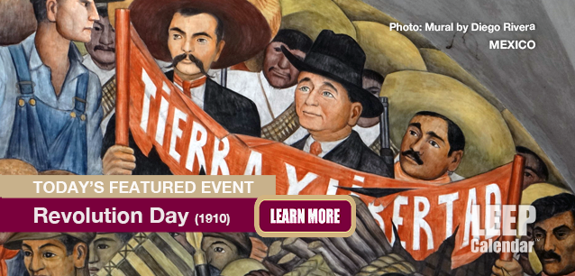 No Image found . This Image is about the event Revolution Day, (MX)(1910): November 20. Click on the event name to see the event detail.