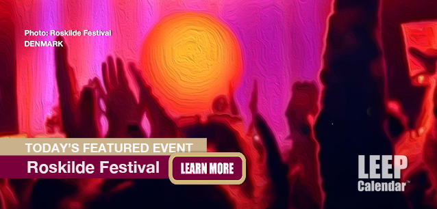 No Image found . This Image is about the event Roskilde Festival (DK): June 28 - July 5 (est). Click on the event name to see the event detail.
