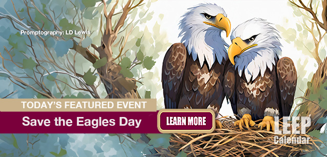 No Image found . This Image is about the event Save the Eagles Day: January 10. Click on the event name to see the event detail.