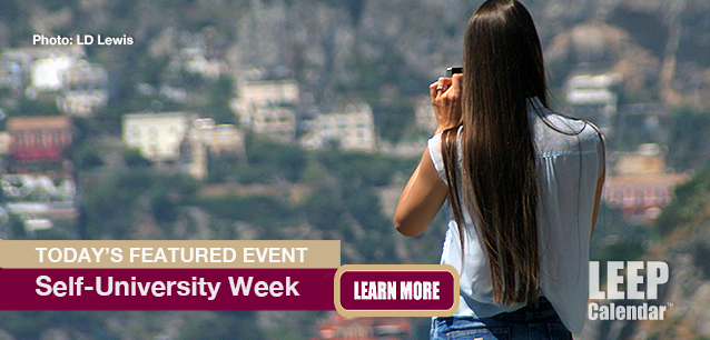 No Image found . This Image is about the event Self-University Week: September 1-7. Click on the event name to see the event detail.
