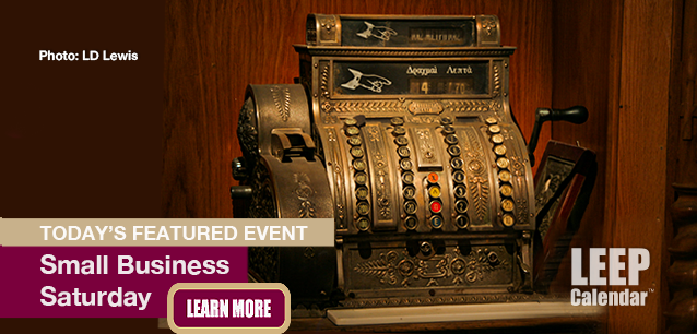 No Image found . This Image is about the event Small Business Saturday, Ntl.: November 29. Click on the event name to see the event detail.