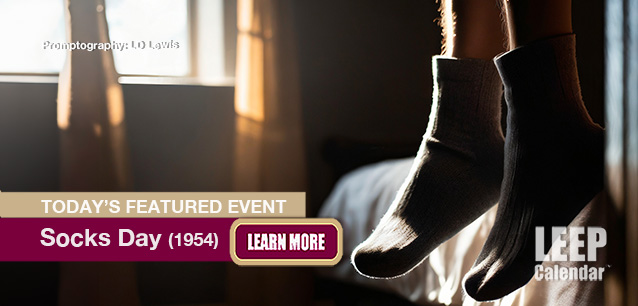 No Image found . This Image is about the event Sock Day (1954): December 4. Click on the event name to see the event detail.