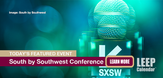 No Image found . This Image is about the event South by Southwest Conference (US-TX): March 7-15. Click on the event name to see the event detail.