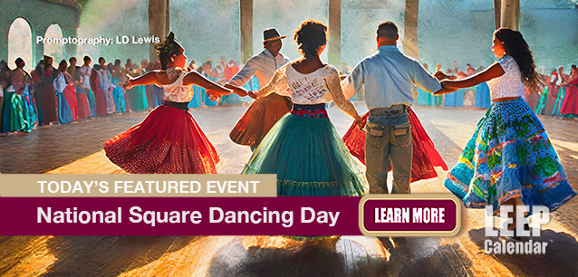 No Image found . This Image is about the event Square Dance Day: November 29. Click on the event name to see the event detail.