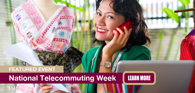 No Image found . This Image is about the event Telecommuter Appreciation Week, Ntl. (1847): March 2-8. Click on the event name to see the event detail.