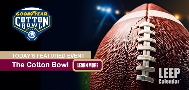 No Image found . This Image is about the event Cotton Bowl, Goodyear (US-TX): January 10. Click on the event name to see the event detail.