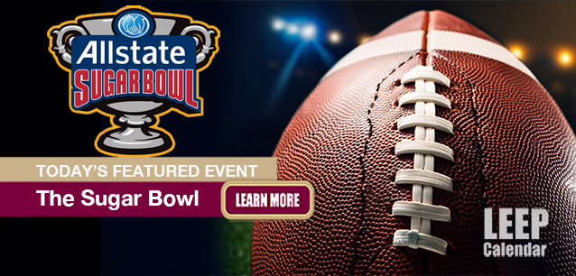 No Image found . This Image is about the event 
Sugar Bowl: January 1. Click on the event name to see the event detail.