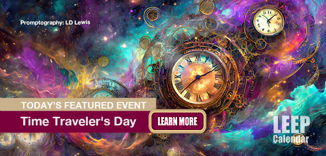 No Image found . This Image is about the event Time Traveler's Day: December 8. Click on the event name to see the event detail.