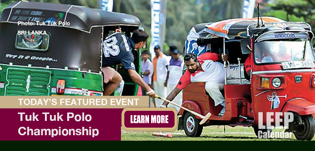 No Image found . This Image is about the event Tuk Tuk Polo (LK): October 20 - November 1. Click on the event name to see the event detail.