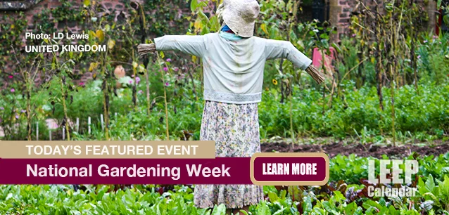 No Image found . This Image is about the event Gardening Week, Ntl. (UK): Aprl 29 - May 5 (est). Click on the event name to see the event detail.