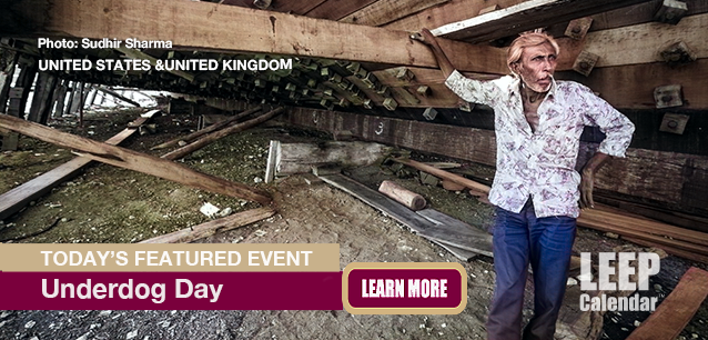 No Image found . This Image is about the event National Underdog Day (US/UK): December 19. Click on the event name to see the event detail.