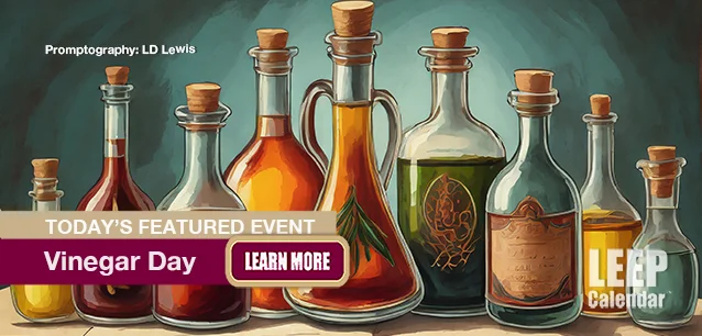 No Image found . This Image is about the event Vinegar Day: November 1. Click on the event name to see the event detail.