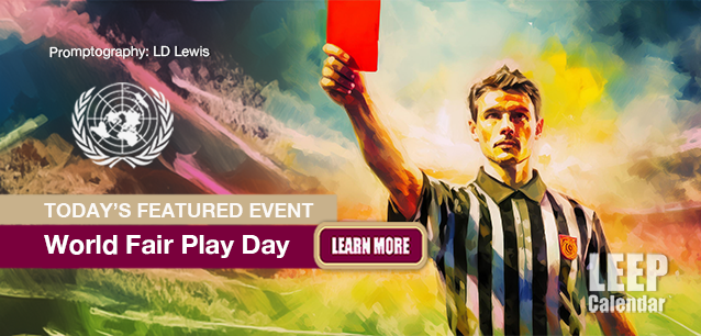 No Image found . This Image is about the event Fair Play Day, World: May 19. Click on the event name to see the event detail.