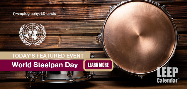 No Image found . This Image is about the event Steelpan Day, World (1951): August 11. Click on the event name to see the event detail.