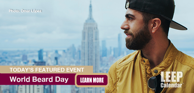 No Image found . This Image is about the event Beard Day, World: September 6. Click on the event name to see the event detail.
