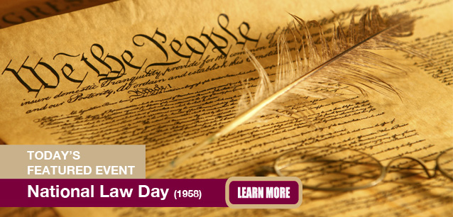No Image found . This Image is about the event Law Day: May 1. Click on the event name to see the event detail.