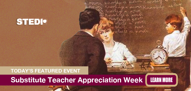 No Image found . This Image is about the event Substitute Teacher Appreciation Week (SubWeek): May 5-9. Click on the event name to see the event detail.