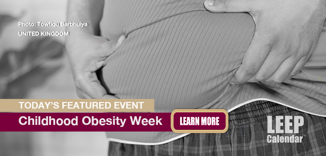 No Image found . This Image is about the event Childhood Obesity Week (UK): July 7-13. Click on the event name to see the event detail.