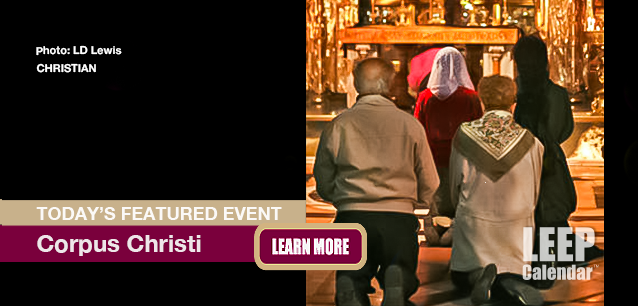 No Image found . This Image is about the event Corpus Christi (C): June 19. Click on the event name to see the event detail.