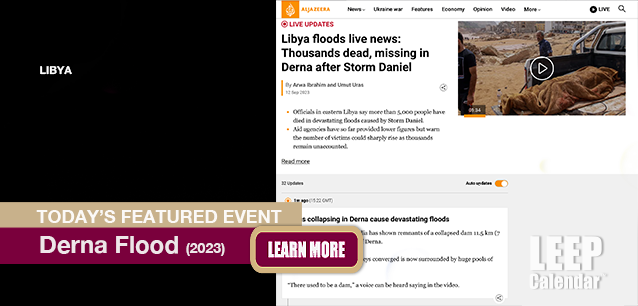No Image found . This Image is about the event Derna Flood (LY)(2023): September 10. Click on the event name to see the event detail.