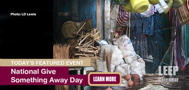 No Image found . This Image is about the event Give Something Away Day, Ntl.: July 15. Click on the event name to see the event detail.