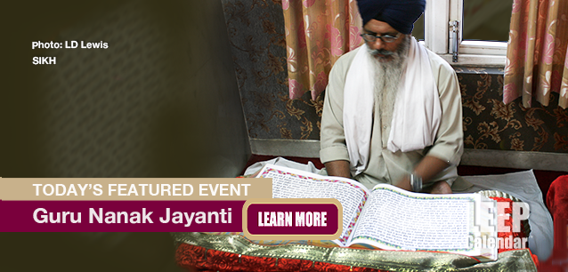 No Image found . This Image is about the event Guru Nanak Jayanti (S): November 5. Click on the event name to see the event detail.