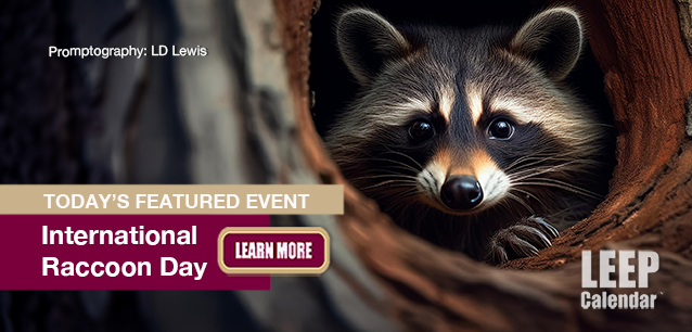 No Image found . This Image is about the event Raccoon Day, Intl.: October  . Click on the event name to see the event detail.
