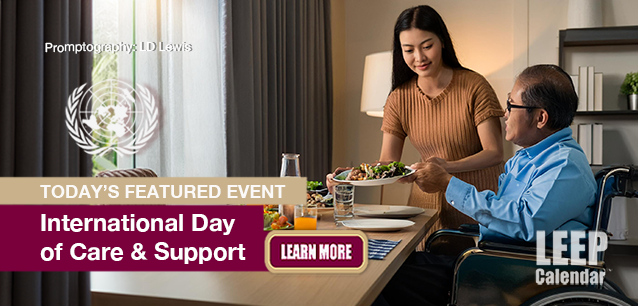 No Image found . This Image is about the event Care and Support, Intl. Day of: October 29. Click on the event name to see the event detail.