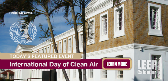 No Image found . This Image is about the event Clean Air for Blue Skies, Intl. Day of: September 7. Click on the event name to see the event detail.