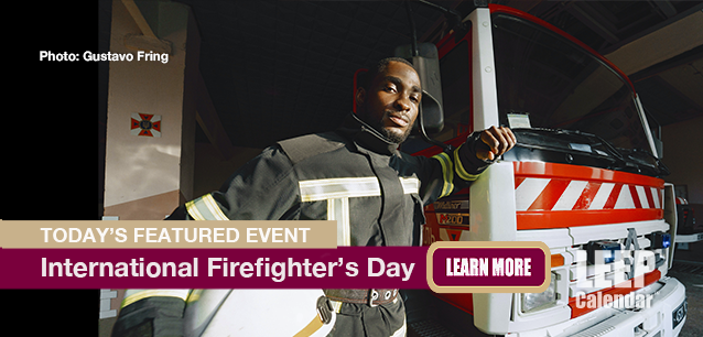 No Image found . This Image is about the event Firefighters Day, Intl.: May 4. Click on the event name to see the event detail.