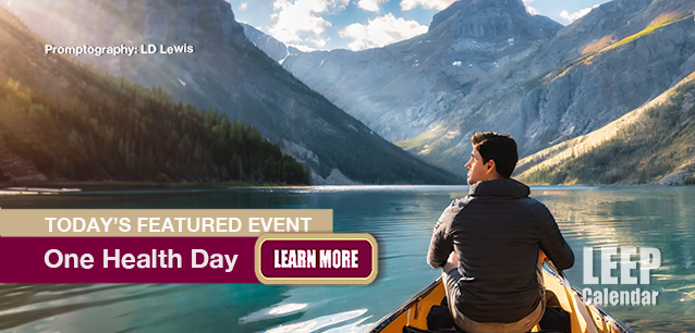 No Image found . This Image is about the event One Health Day: November 3. Click on the event name to see the event detail.