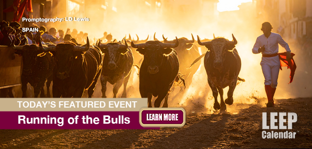 No Image found . This Image is about the event Running of the Bulls (ES): July 6-14. Click on the event name to see the event detail.