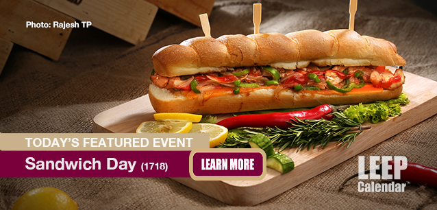 No Image found . This Image is about the event Sandwich Day (1718): November 3. Click on the event name to see the event detail.