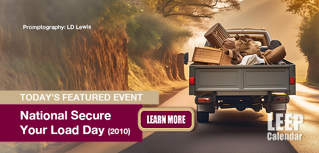No Image found . This Image is about the event Secure Your Load Day, Ntl. (2010): June 6. Click on the event name to see the event detail.