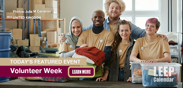 No Image found . This Image is about the event Volunteers Week (UK): June 2-8. Click on the event name to see the event detail.