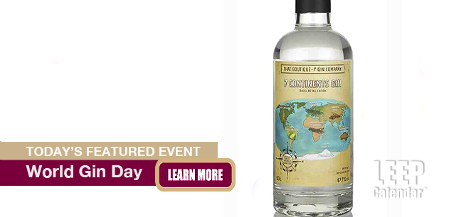 No Image found. This Image is about the event Gin Day, World: June 14. Click on the event name to see the event detail.